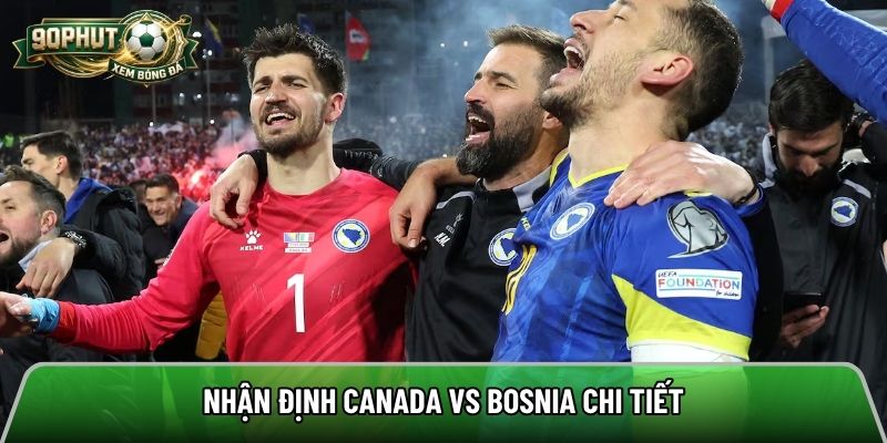 Nhận định Canada vs Bosnia chi tiết